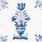 Thea Gouverneur Since 1959® Delft Blue Flower Counted Cross Stitch Kit